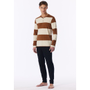 Schiesser Herren Schlafanzug lang toffee