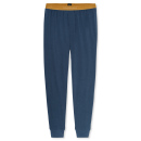 Schiesser Herren Schlafanzug lang deep blue
