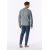 Schiesser Herren Schlafanzug lang deep blue