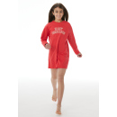 Schiesser Kinder Maedchen Nachthemd langarm vivid red