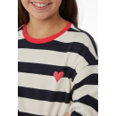 Schiesser Kinder Maedchen Schlafanzug lang navy