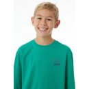 Schiesser Kinder Jungen Schlafanzug lang jade
