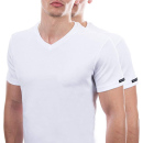 Vincent Motega V-Shirt 1/2 Arm weiss 2er Packung Gr.L
